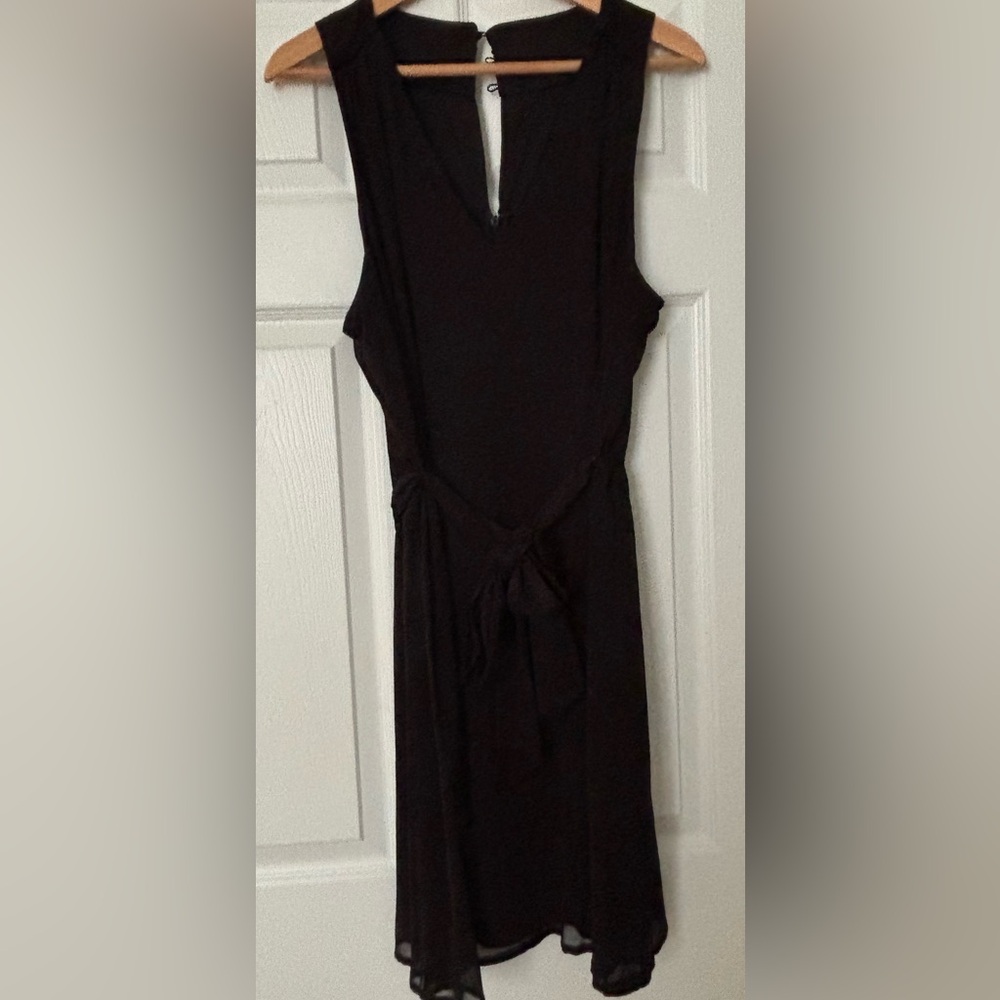 Calvin Klein Black Asymmetrical Dress. No tag. Size 16. Like new, worn once.